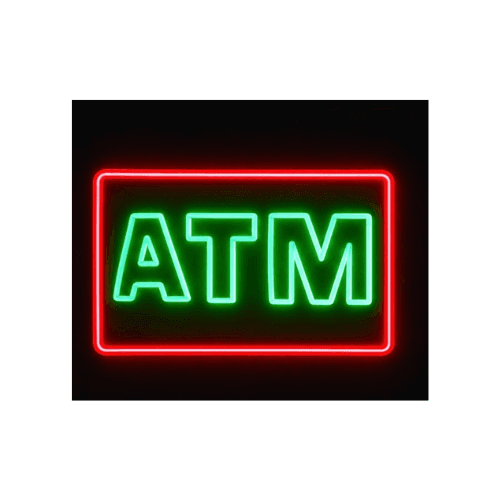 ATM 2 LED Sign