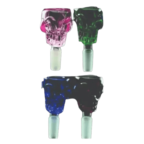 Colored Skull Ball Pieces